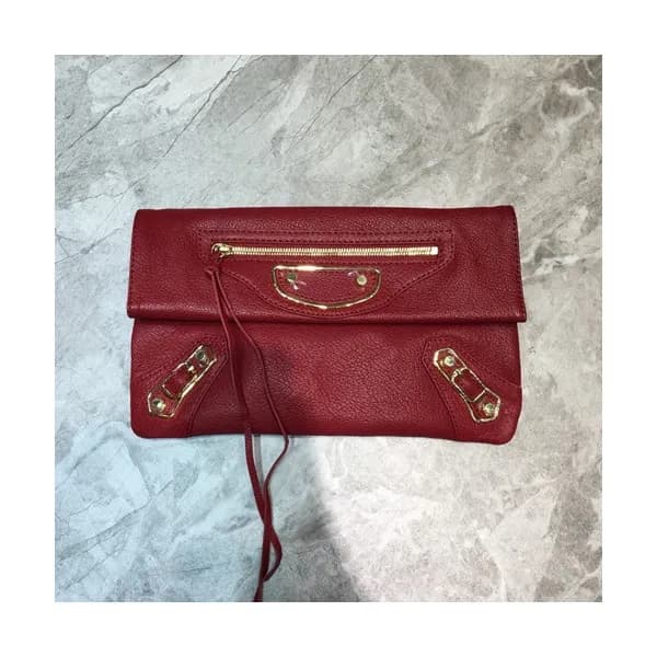 Balenciaga 2019 Leather Clutch Bag,30CM - 발렌시아가 20… - 1