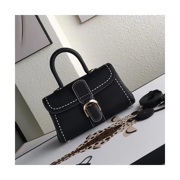 Delvaux 2019 Leather Tote Shoulder Bag,28s CM - 델보… - 1