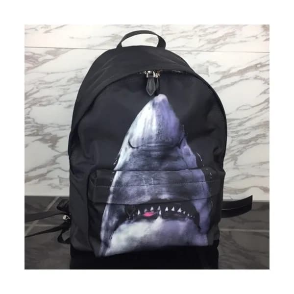 Givenchy 2019 Canvas & Leather Back Pack,45cm - 지방… - 1