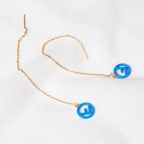 FENDI Earring - 펜디 여성용 귀걸이 fen0004.컬러(블루)