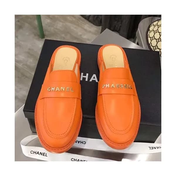 Chanel 2019 Ladies Leather Bloafer Slipper - 샤넬 20… - 1