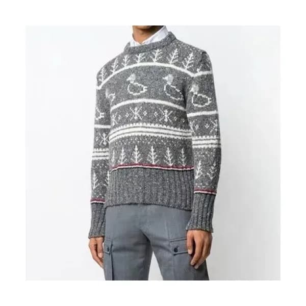Thom Browne 2019 Mens Strap Crew-neck Sweater - 톰브… - 1