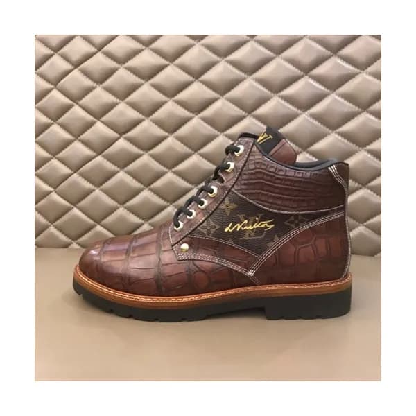 Louis Vuitton 2019 Mens Leather Boots Sneakers - 루… - 1