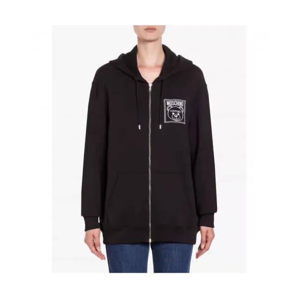 Moschino 2019 Mm/Wm Logo Teddy Cotton Hood Tee - 모… - 1