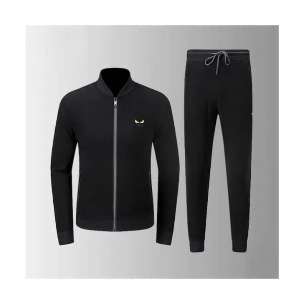 Fendi 2019 Mens Casual Logo Training Clothes&Pants… - 1