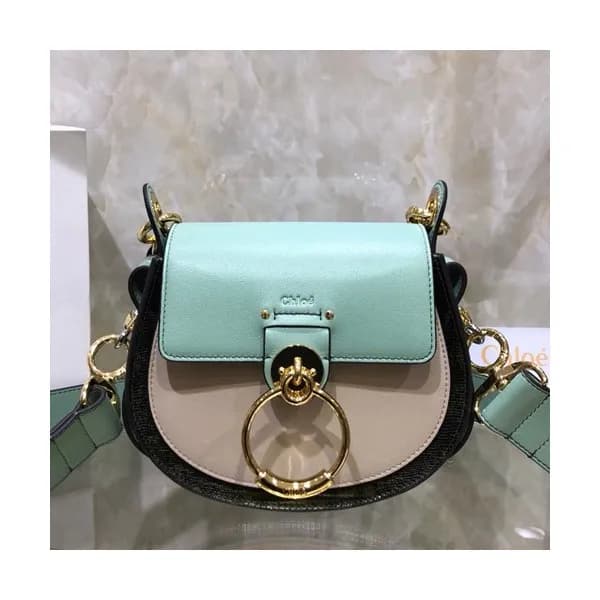 Chole 2019 Tess Leather Shoulder Bag, 20cm - 끌로에 … - 1