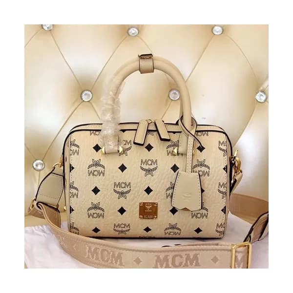 MCM 2019 Visetos Tote Shoulder Bag,23cm - 엠씨엠 2019… - 1
