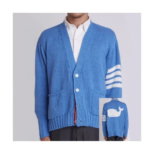 Thom Browne 2019 Mm/Wm V-neck Cardigan - 톰브라운 201… - 1