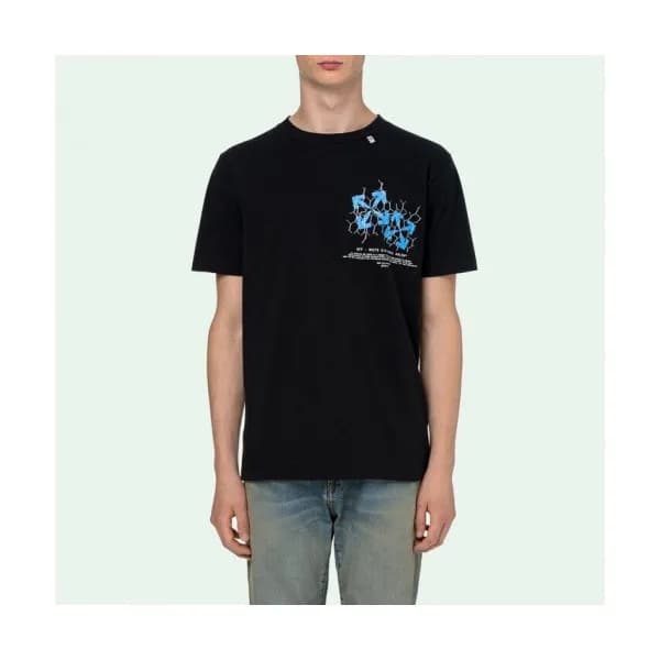 Off-white 2019 Mm/Wm Printing Logo Crew - neck Cot… - 1