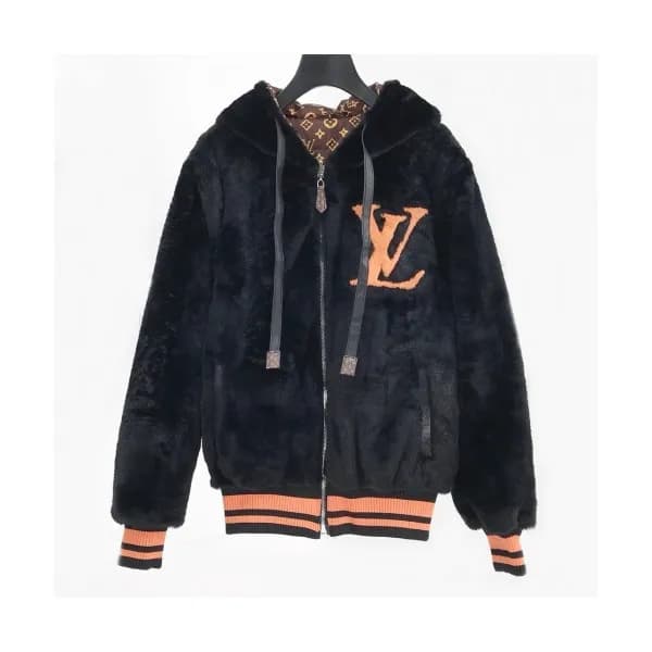 [루이비통]Louis vuitton 2020 Mm/Wm Logo Velvet Hoodie … - 1