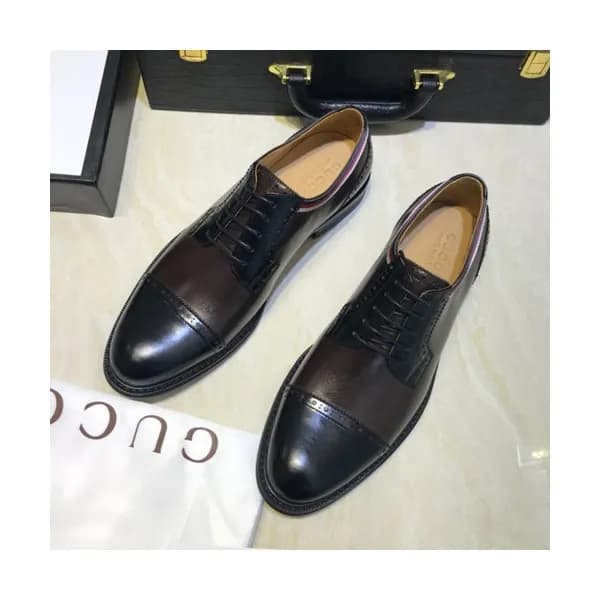 Gucci 2020 Mens Leather Oxford Shoes - 구찌 2020 남성… - 1