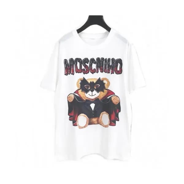 [모스키노]Moschino 2020 Mm/Wm Logo Cotton Short Sleeve… - 1
