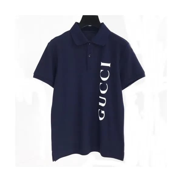 [매장판]Gucci 2020 Mens Logo Cotton Short Sleeved Pol… - 1