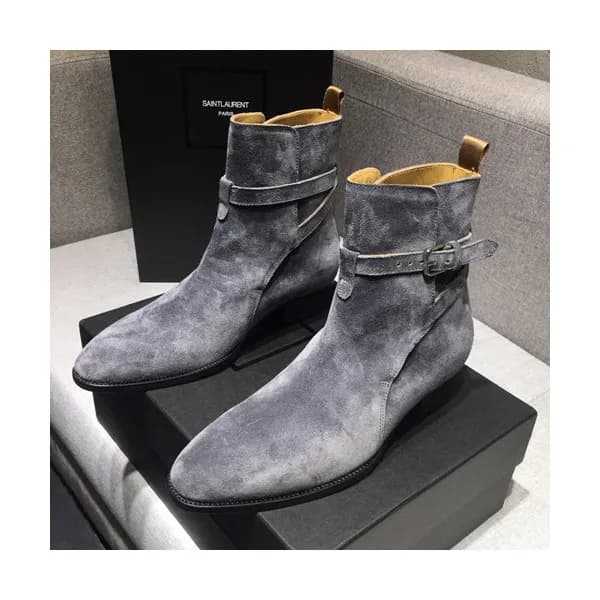 Saint Laurent 2020 Mens Leather Boots - 입생로랑 2020 … - 1
