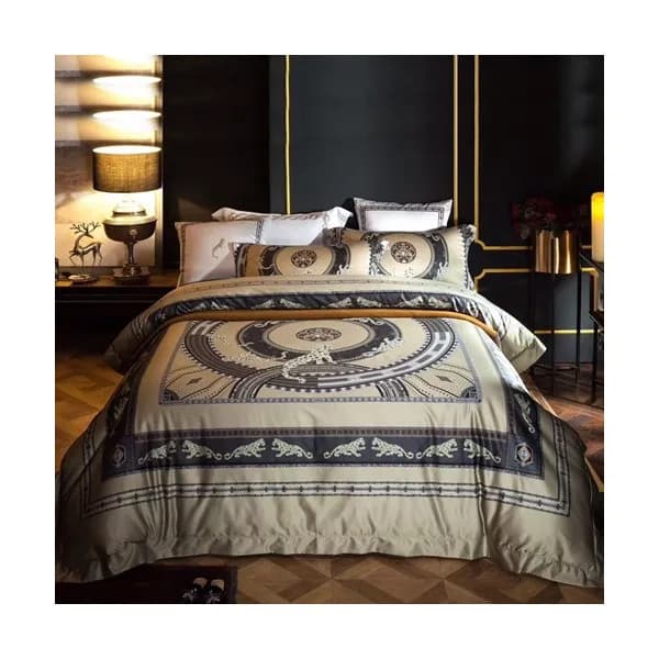 Hermes 2020 Supima Cotton Bedding 4 Set - 에르메스 202… - 1