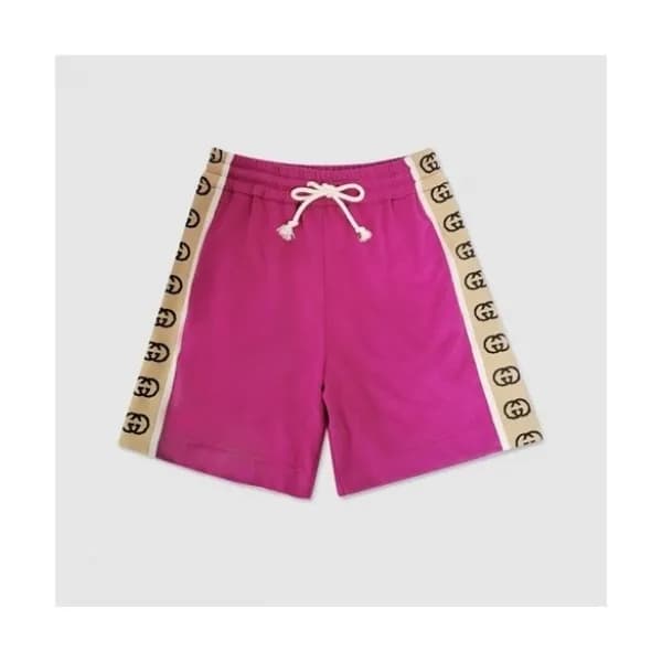 [구찌]Gucci 2020 Mens Logo Modern Cotton Half Pants … - 1