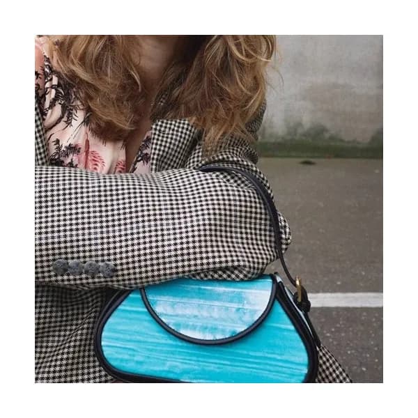 By Far 2020 Velvet Tote Bag,21cm - 바이파 2020 벨벳 체인 … - 1
