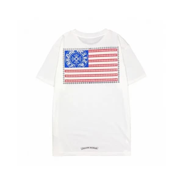 [크롬하츠]Chrome hearts 2020 Mens Logo Casual Short Sl… - 1