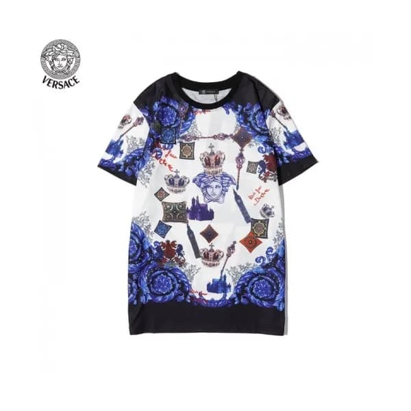 [베르사체]Versace 2020 Mens Logo Short Sleeved Tshirts… - 1