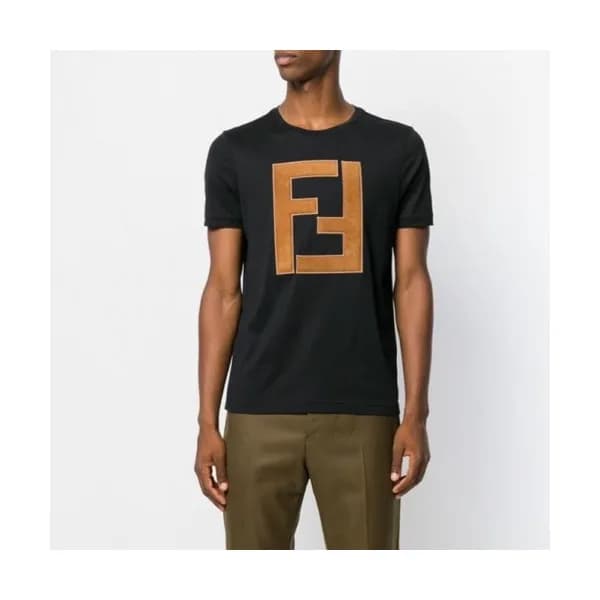 [펜디]Fendi 2020 Mens Logo Casual Short Sleeved Tshi… - 1