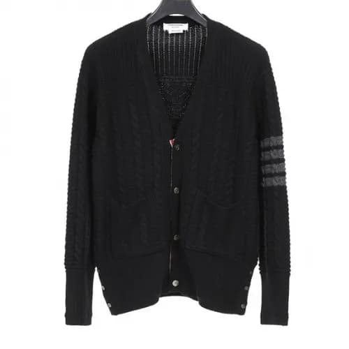 [톰브라운]Thom Browne 2020 Mens Strap V-neck Cardigan …