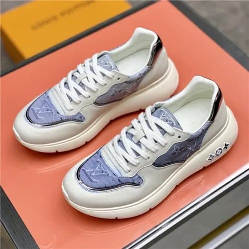 Louis Vuitton 2020 Men's Leather Sneakers - 루이… - 1