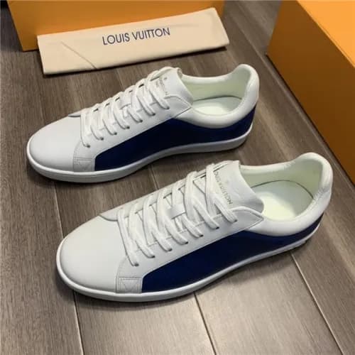 Louis Vuitton 2020 Men's Leather Sneakers - 루이… - 1