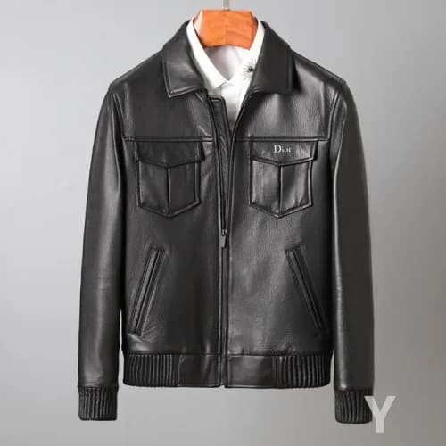 Dior 2020 Mens Logo Modern Leather Jacket - 디올 202… - 1