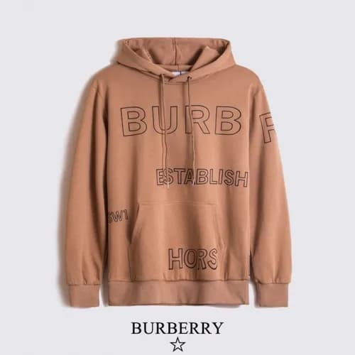 Burberry 2020 Mm/Wm Logo Casual Hoodie - 버버리 2020 … - 1