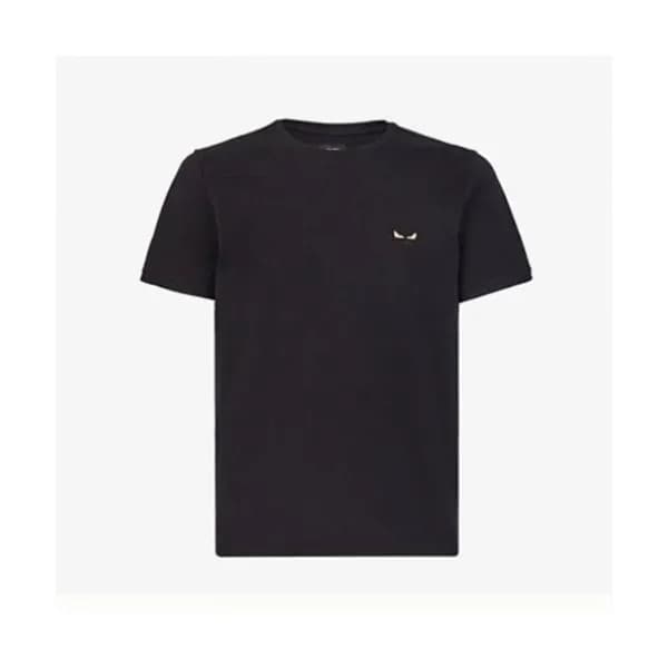 [펜디]Fendi 2021 Mens Logo Casual Short Sleeved Tshi… - 1