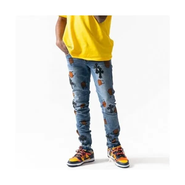 [오프화이트]Off-white 2021 Mens Logo Denim Jeans - 오프화이… - 1