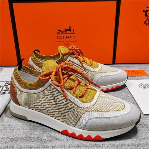 Hermes 2021 Men's Flyknit Sneakers - 에르메스 2021… - 1