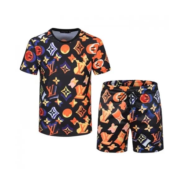 Louis vuitton 2021 Mens Casual Logo Training Short… - 1