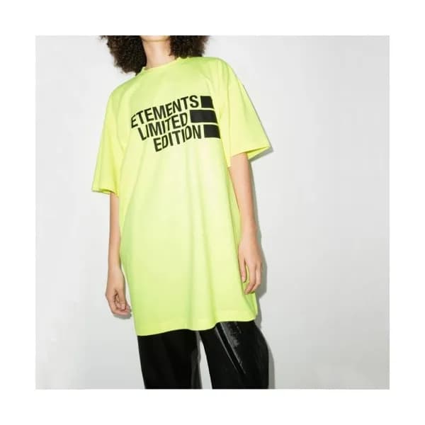 Vetments Mm/Wm Minimal Cotton Short Sleeved Tshir… - 1