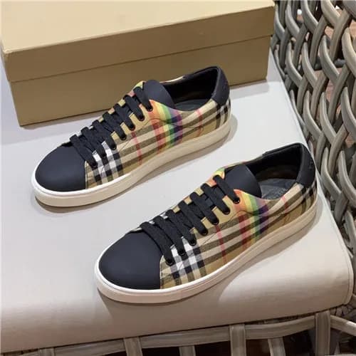 Burberry 2021 Men's Canvas Sneakers,BURS0164 -… - 1