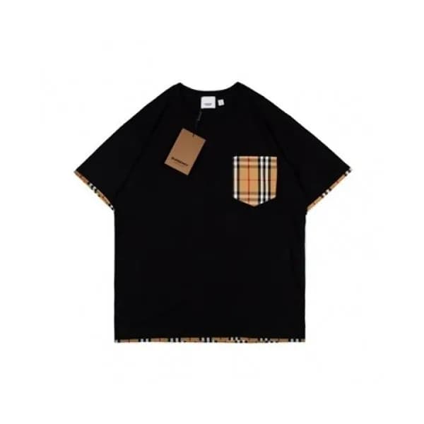 Burberry Mm/Wm Logo Cotton Short Sleeved Tshirts … - 1