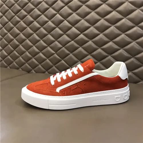 Salvatore Ferragamo 2021 Men's Leather Sneaker… - 1