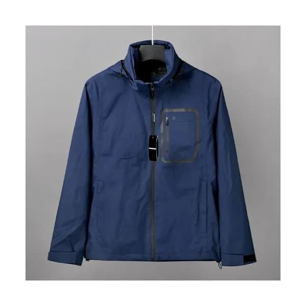 Armani Mens Logo Casual Jackets Blue - 알마니 2021 남… - 1
