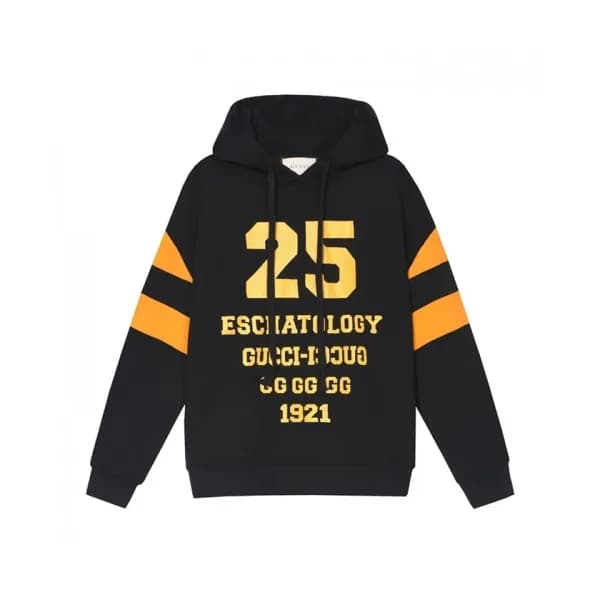 Gucci Mm/Wm Logo Casual Hoodie Black - 구찌 2021 남/… - 1