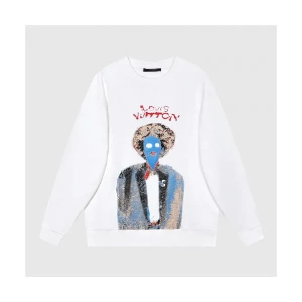 Louis vuitton Mm/Wm Casual Cotton Tshirts White -… - 1