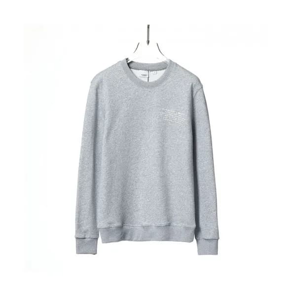 Burberry Mm/Wm Logo Casual Cotton Tshirts Gray - … - 1