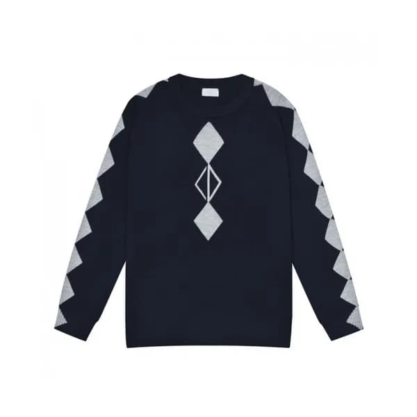 Dior Mens Retro Logo Sweaters Black - 디올 2021 남성 … - 1