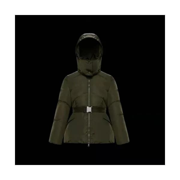 Moncler Womens Patch Logo Modern Duck Down Long P… - 1