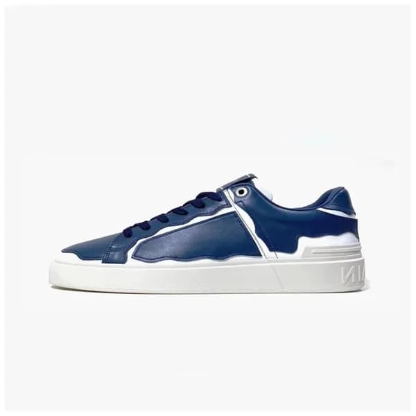 발망 남성 트렌디 네이비 스니커즈 - Mens Navy Sneakers - bam0161x - 1