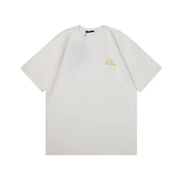 루이비통 남성 그레이 크루넥 반팔티 - Mens Gray Tshirts - lou04894… - 1