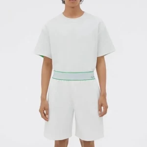 보테가 남성 캐쥬얼 화이트 반바지 - Mens White Half-pants - bv041… - 1