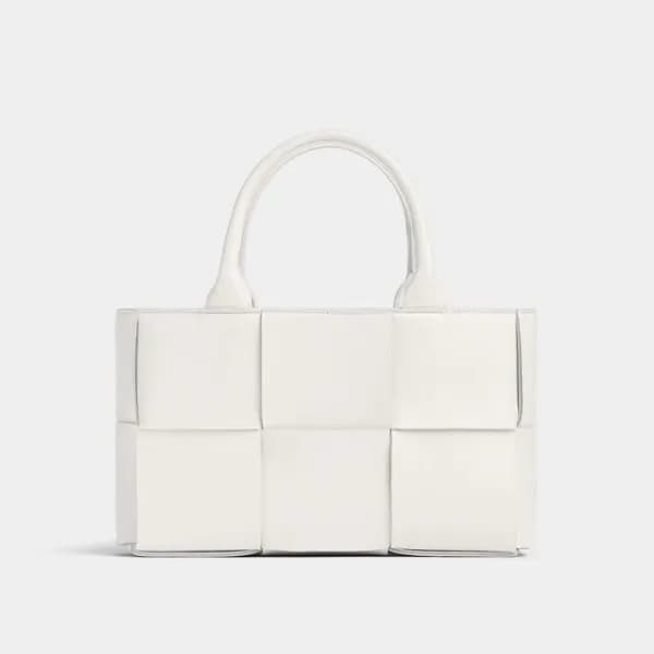 보테가베네타 여성 에코 화이트 토트백 - Bottega Veneta Womens White… - 1