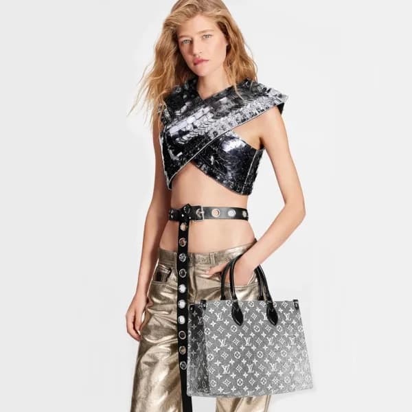 루이비통 여성 블랙 온더고- Louis vuitton Womens Black Onthego… - 1
