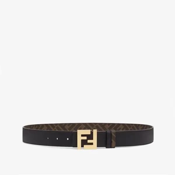 펜디 남성 시그니처 양면 브라운 벨트 - Fendi Mens Brown Belts - f… - 1