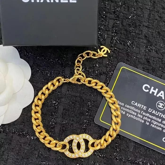 Chanel Ladies Bangle - 샤넬 여성용 팔찌 ACC0446 (옐로우골드) - 1